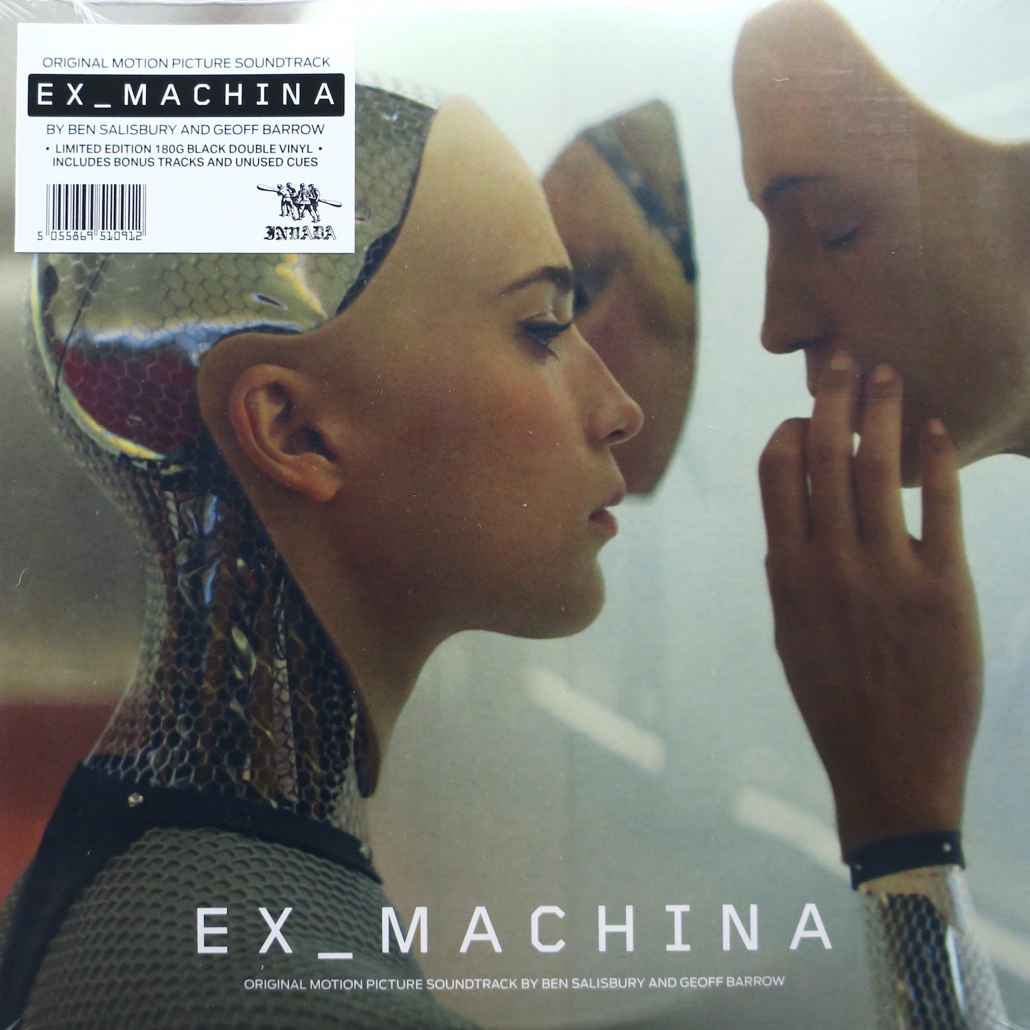 EX_MACHINA Original Motion Picture Soundtrack - 180 Gram Vinyl 2LP Record - Perfect for Movie Nights & Audiophile Collections