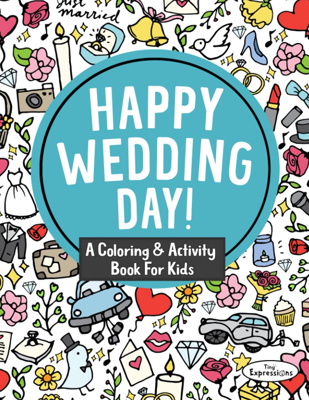 Wedding Activity Book for Kids - 25 Pages of Puzzles & Games for Wedding Day Fun