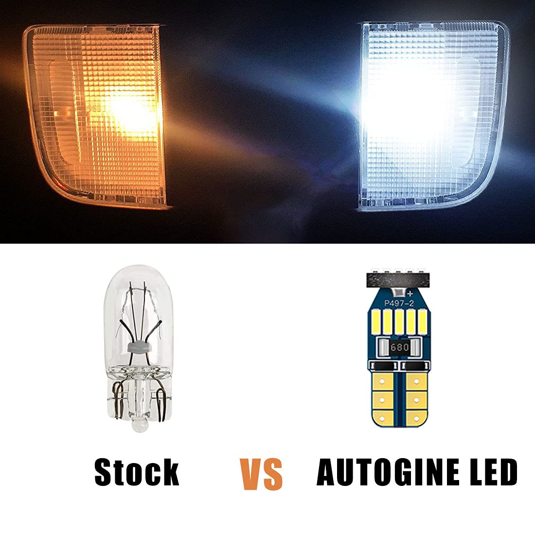 8-Piece 6000K White Super Bright LED Interior Light Kit for Toyota Prius 2016-2020 - Easy Installation with Included Tool - Perfect for Night Driving and Interior Upgrades