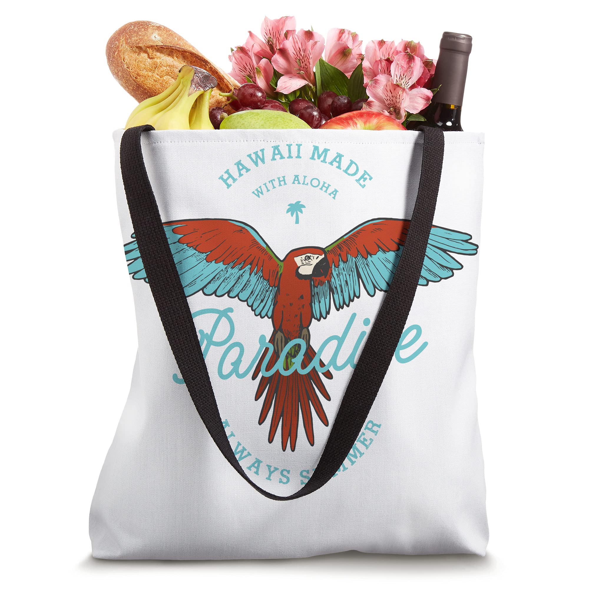 Stylish Birds of Paradise Tote Bag - Large Canvas Beach Bag for Women, Perfect for Shopping, Travel & Daily Use
