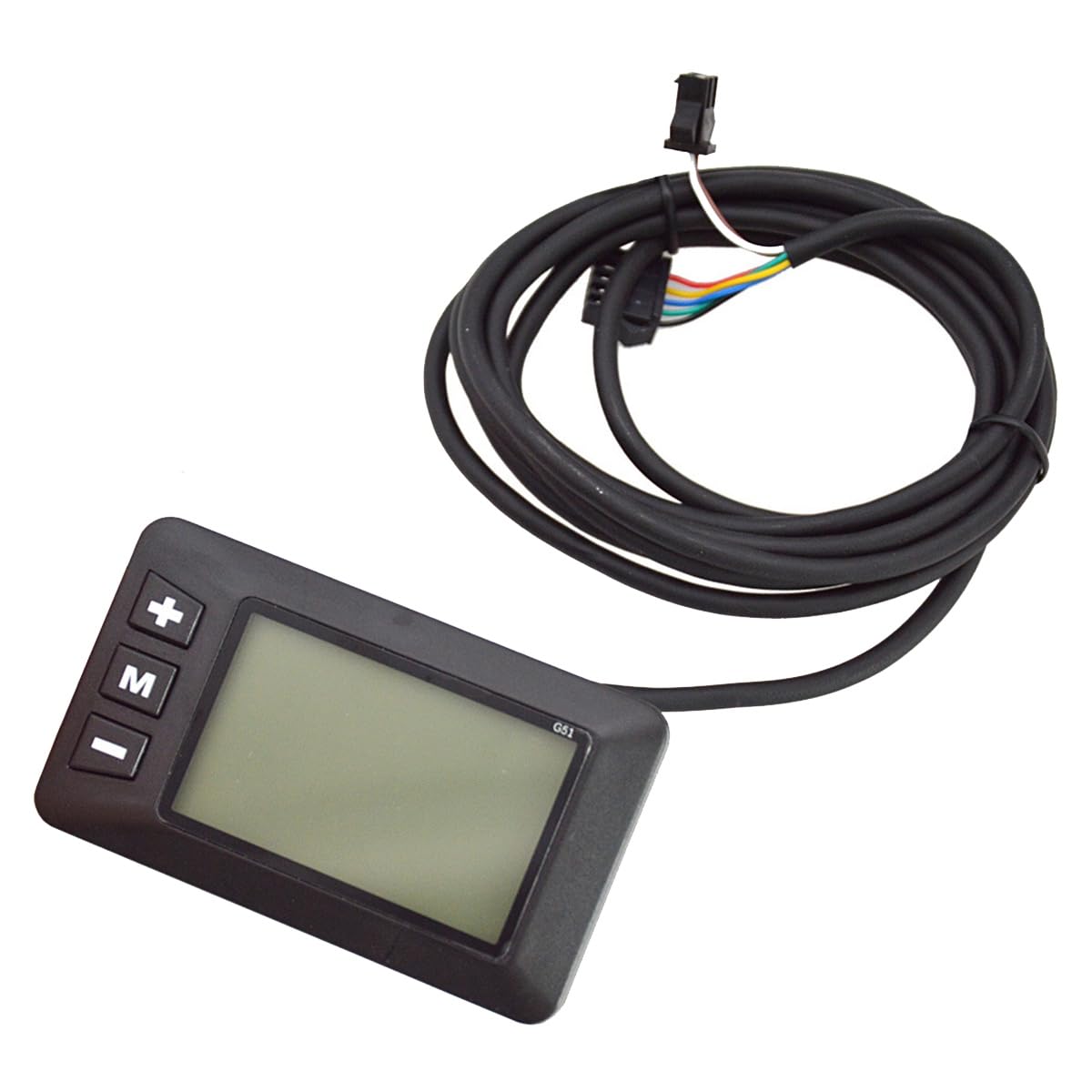 UAELUA G51 LCD Display 5Pin Waterproof Controller for Electric Bikes & Scooters - E-Bike Accessories, Accelerator Connector - Perfect for Commuting, Off-Road & Urban Riding