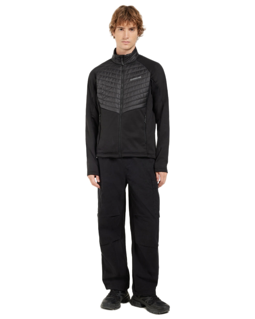 Didriksons Men's Terje Full Zip Jacket - Waterproof Windbreaker for Outdoor Hiking & Casual Wear