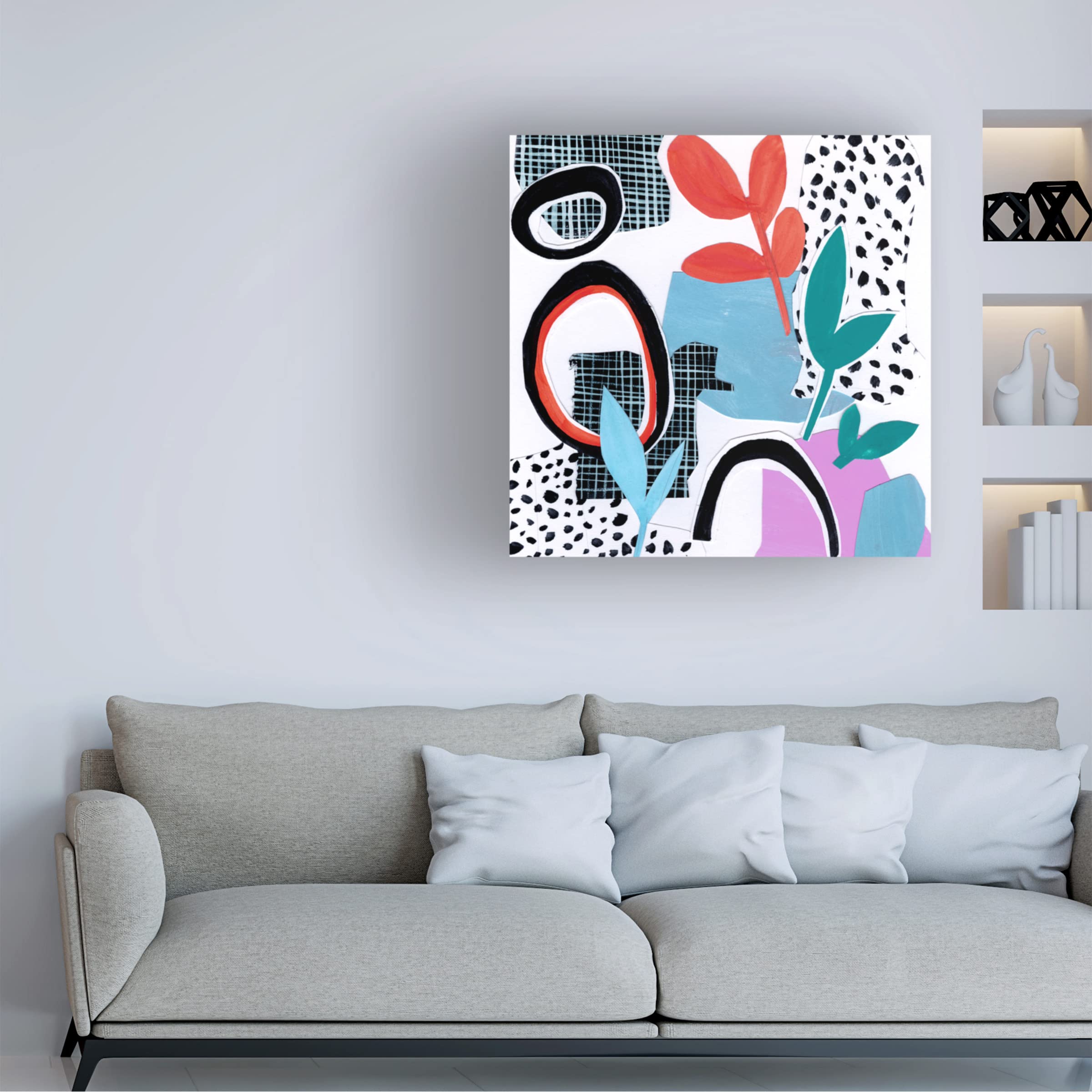 Trademark Fine Art 'Field Trip III' Canvas Wall Art by Melissa Wang - Perfect for Living Room, Bedroom & Office Decor