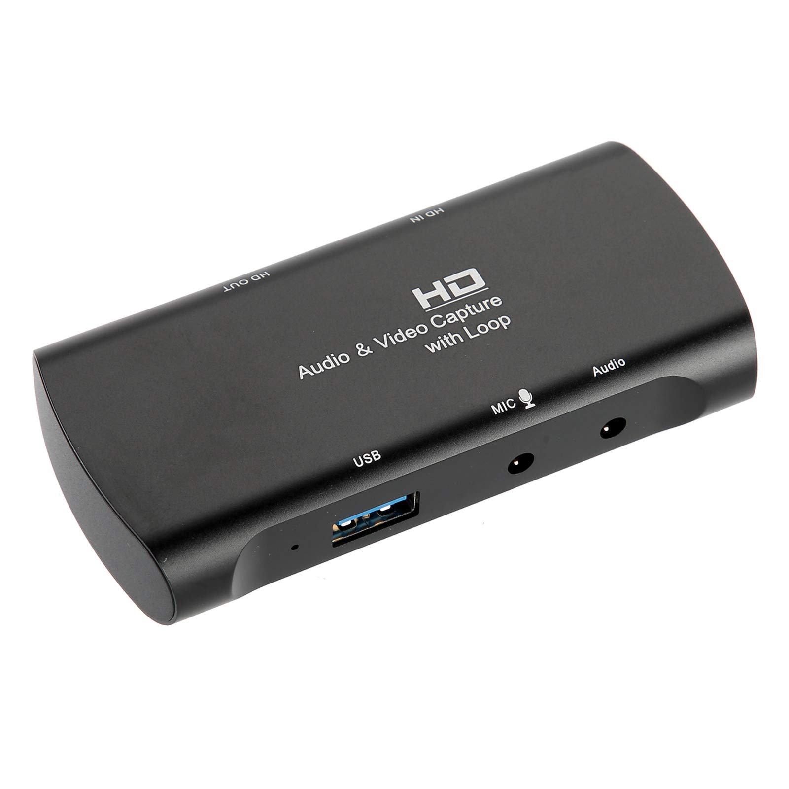 Ciciglow Z27 4K Video Capture Card with Loop Out - 1080P/4K HDMI Audio Video Recorder for Streaming, Gaming & Recording - Perfect for Twitch, YouTube & Live Broadcasts