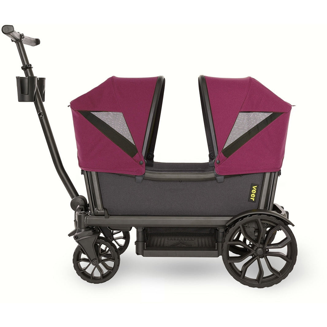 Veer Cruiser XL Custom Retractable Canopy - Adjustable Sun Shade for Strollers, Baby Carriers & Outdoor Gear - Perfect for Beach, Park and Family Outings