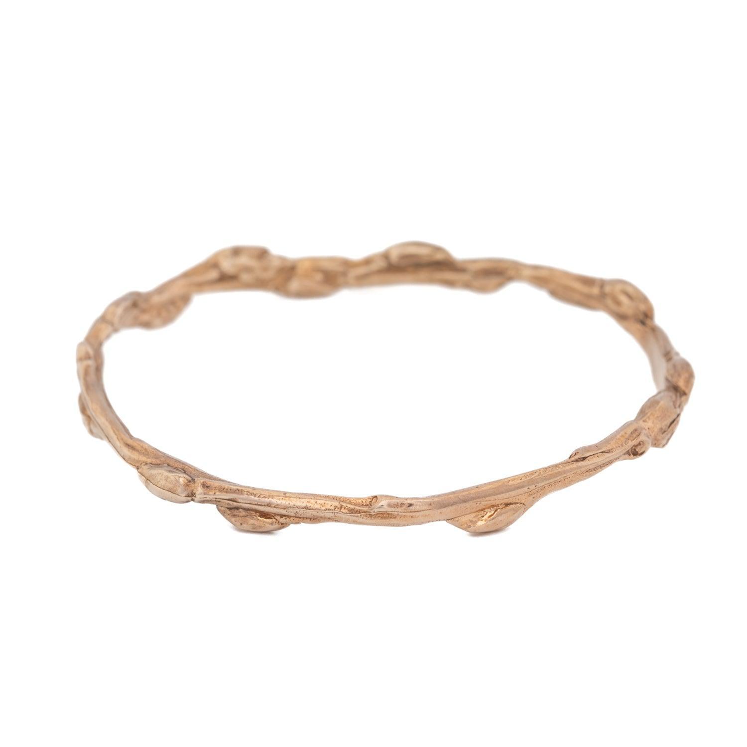Willow Bangle Bracelet for Women - Elegant Adjustable Handmade Jewelry for Casual & Formal Wear | Perfect Gift for Her