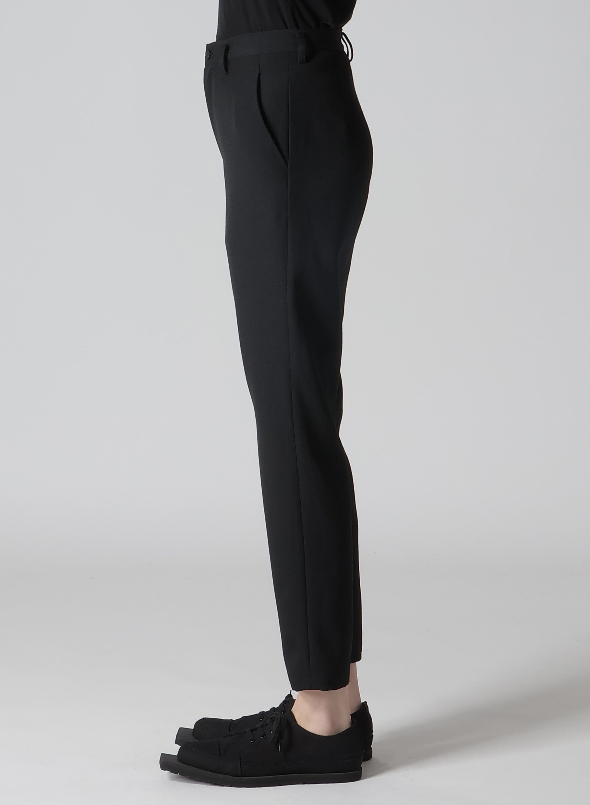 2/60 Wool Gabardine Slim Fit Dress Pants for Men - Classic Office & Business Attire - Perfect for Work, Weddings & Formal Events
