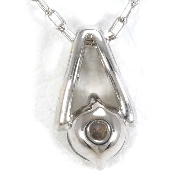 18K White Gold Brown Diamond Necklace for Women - Elegant Jewelry Gift for Anniversary, Birthday & Special Occasions