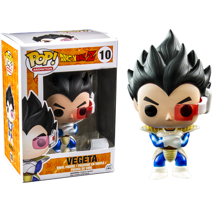 Dragon Ball Z Vegeta #10 Funko Pop Vinyl Figure Collectible Toy - Anime Action Figure for Display, Gifts, and DBZ Fans Collection