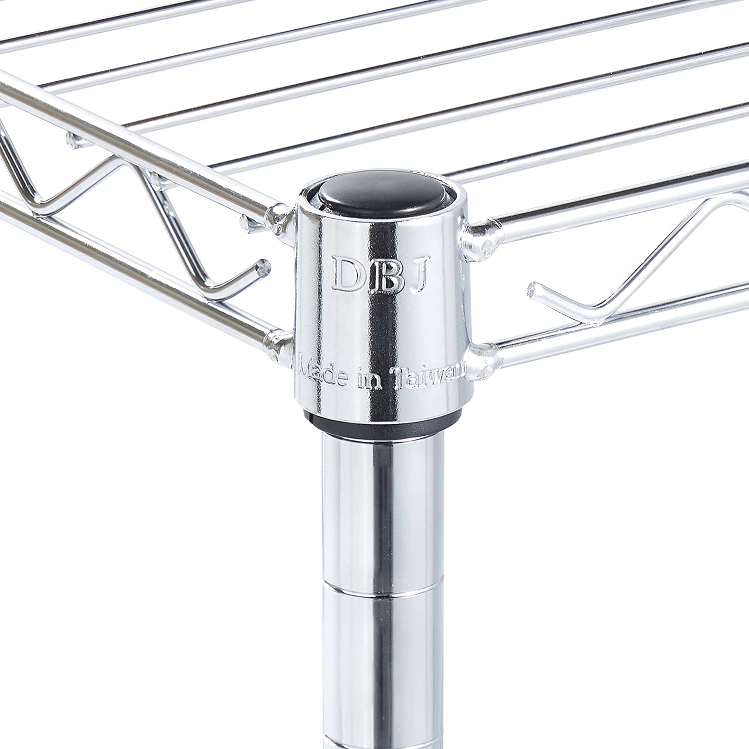 3-Tier Heavy Duty Metal Wire Shelving Unit - 14