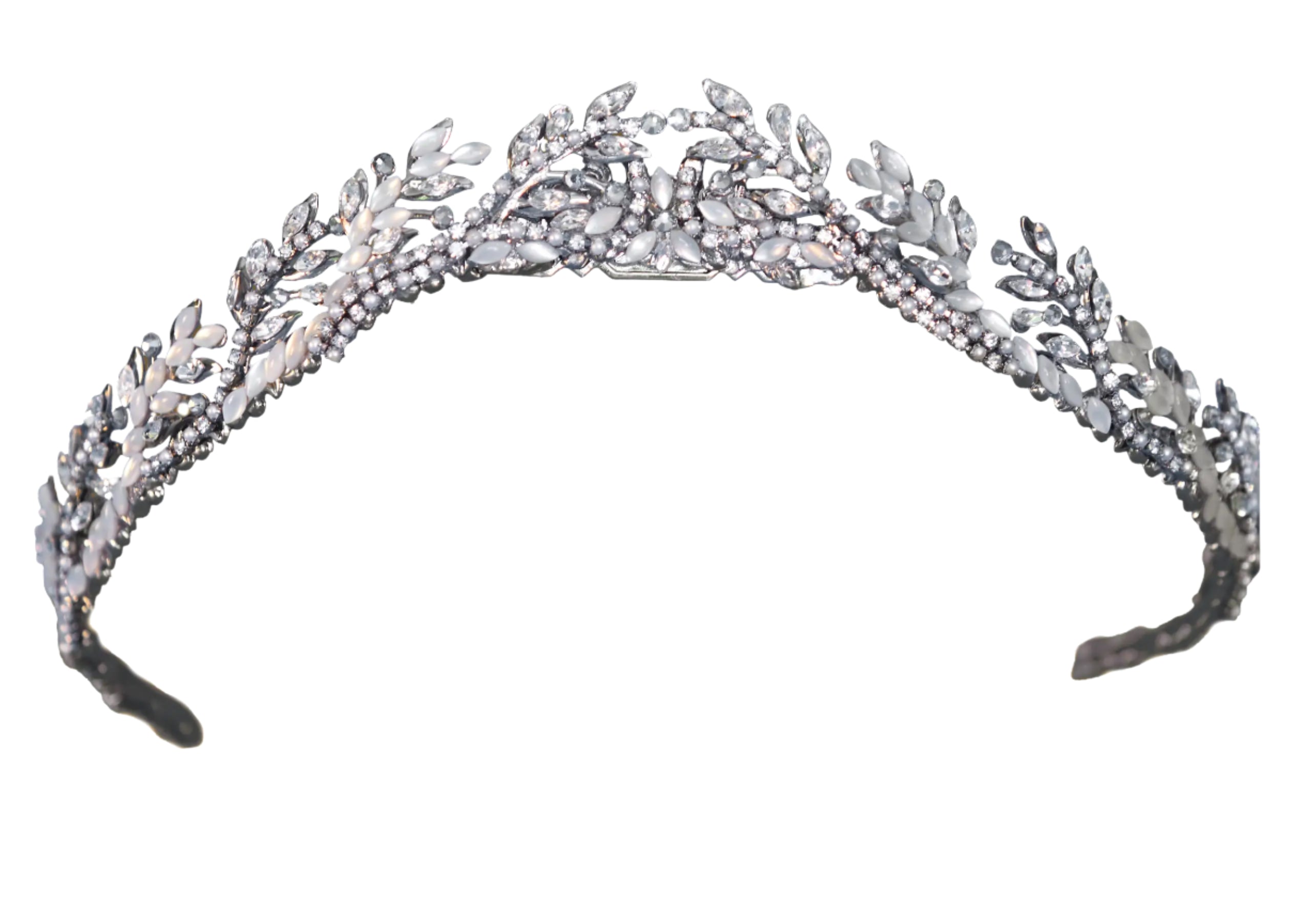 Mary Kate Crown - Elegant Rhinestone Tiara for Women & Girls | Perfect for Weddings, Prom, Pageants & Special Occasions