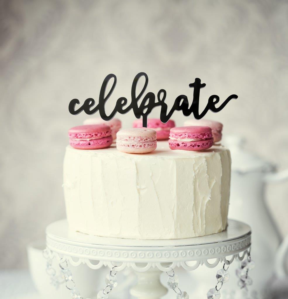 Custom Happy Birthday Cake Topper - Personalized Cake Decorations for Weddings, Anniversaries & Parties | Perfect for Special Celebrations & Events