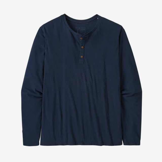 Men's Long Sleeve Henley Shirt - Comfortable Casual Button-Up Top for Everyday Wear | Perfect for Work, Date Night & Weekend Outings