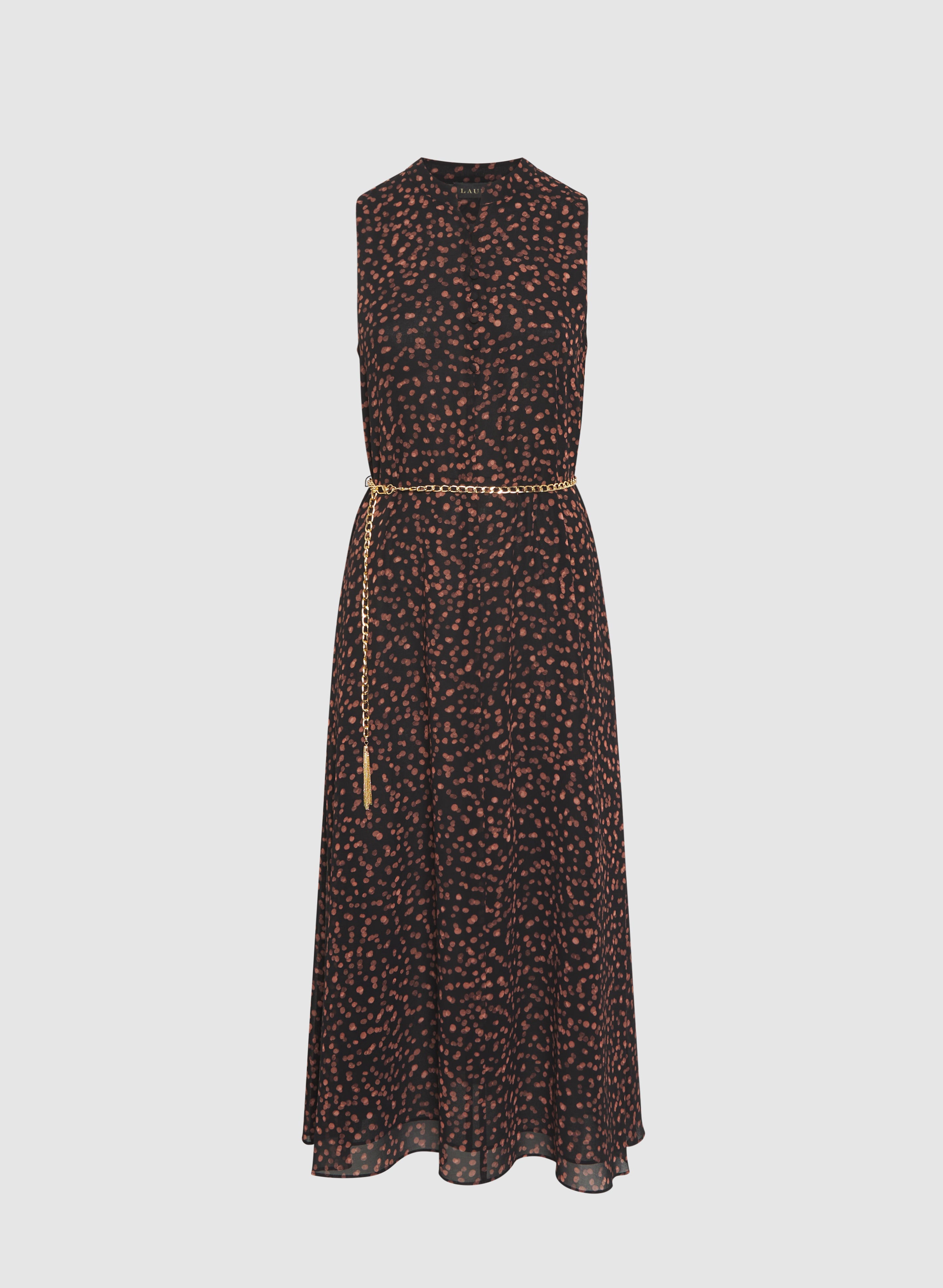 Dot Print Dress - Black Pattern Floral Laura 100112 090 | Women's Casual Summer Dress for Party, Beach & Date Night