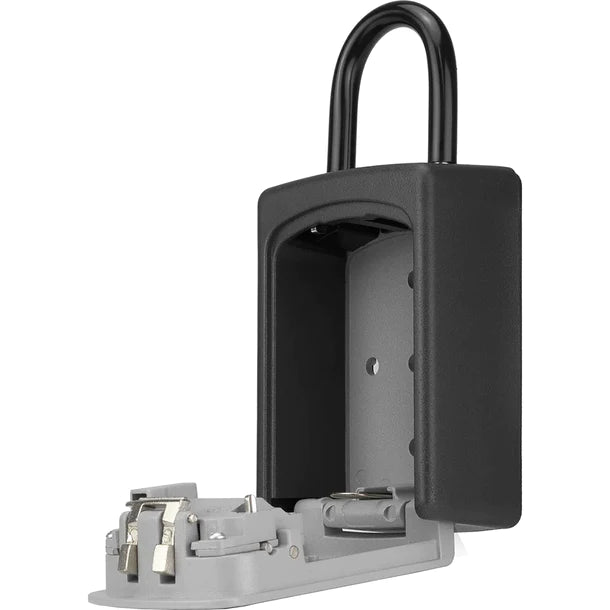 Barska CB13797 Key Lock Box - Secure Key Storage with Door Hanger & Wall Mount for Home, Office, and Real Estate Use