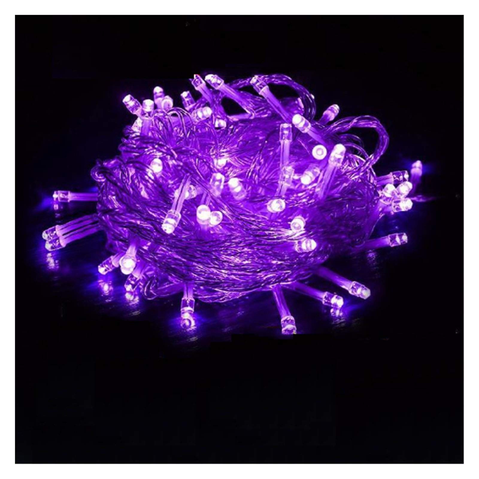 LIUPENGWEI 600M 6000LEDs Purple LED Fairy String Lights - 8 Lighting Modes, Waterproof & Dimmable Firefly Rope Lights for Bedroom, Wedding, Party, Garden, Halloween Decor - Indoor/Outdoor Decorative Lighting (Perfect for Creating Magical Atmosphere)