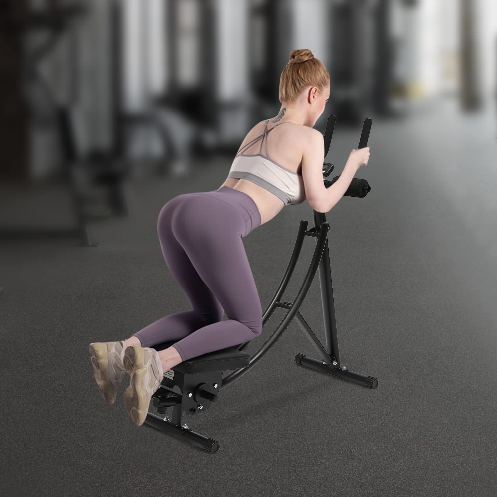 **Abdominal Crunch Machine - Core Workout Equipment for Home & Gym - Adjustable Ab Trainer for All Fitness Levels - Perfect for Toning Abs and Strengthening Core Muscles**