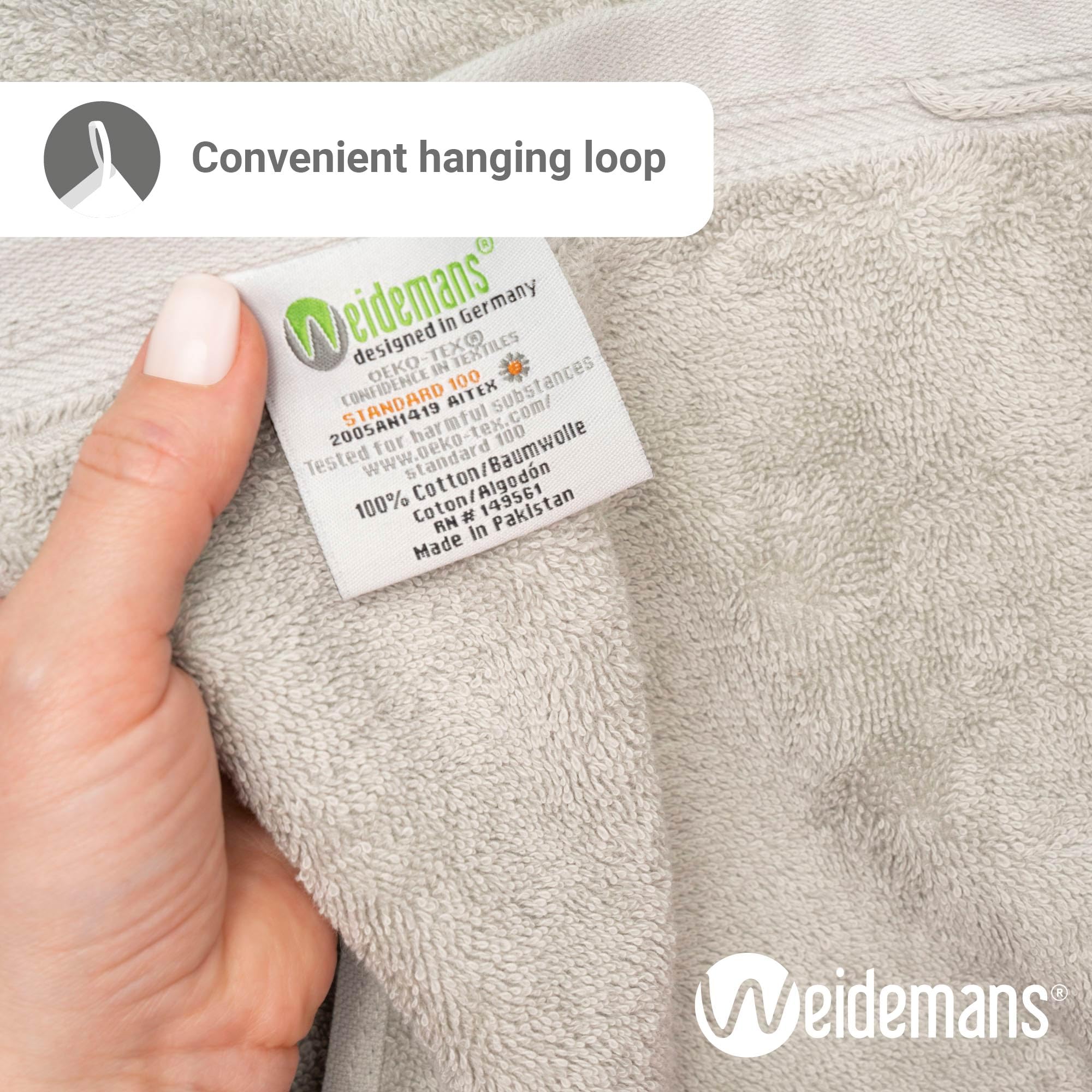 Premium 100% Cotton Bath Towels Set of 2 - 35