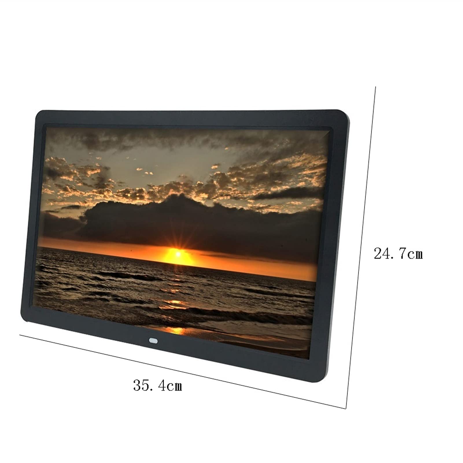 15 Inch HD LED Digital Photo Frame - WYRMB Electronic Picture Frame with Multi-Function Display, Video Player & Advertising Screen | Perfect for Home Decor, Office Display & Gift Giving