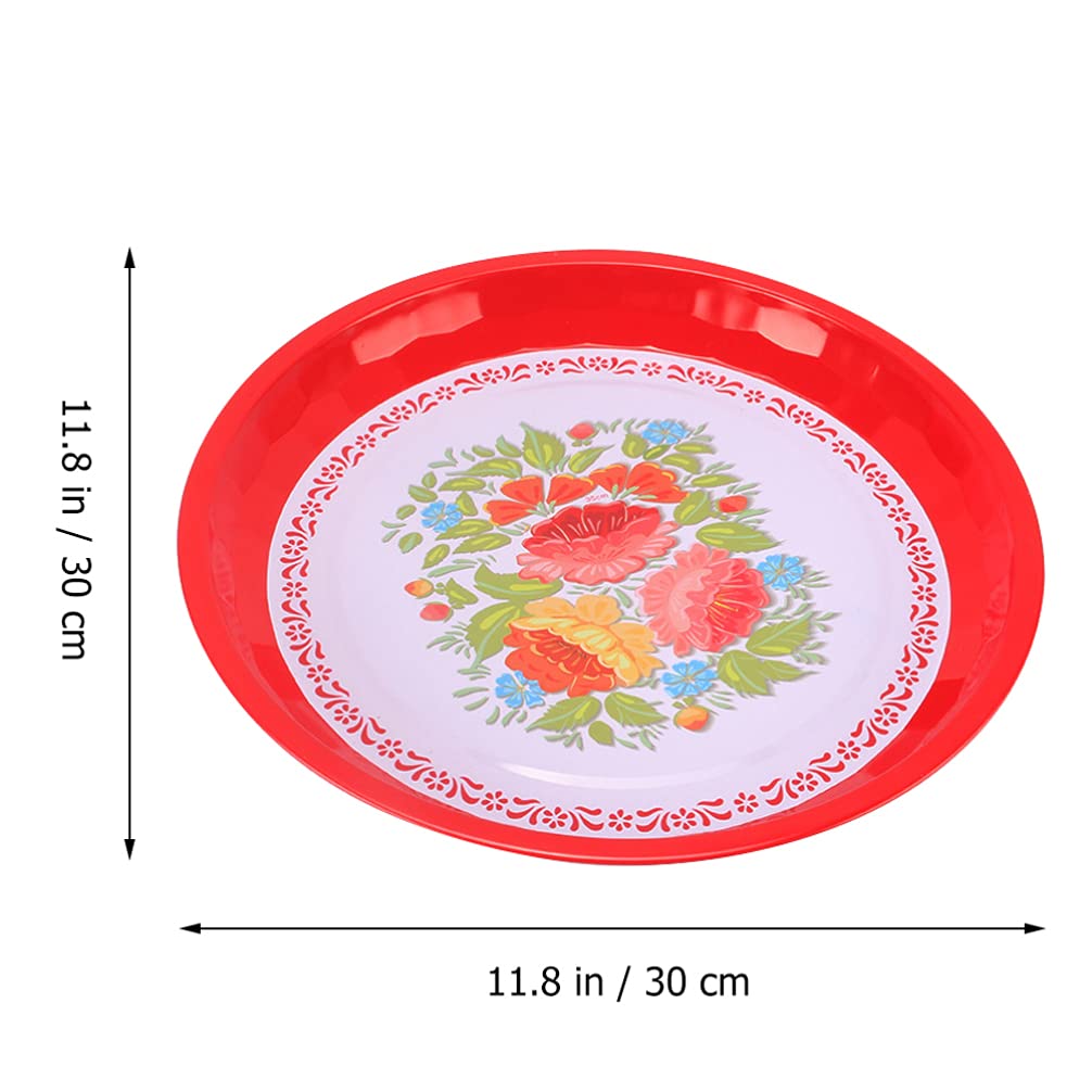 2-Pack Candy Storage Trays - Food Serving Plates for Parties, Festivals & Home Decor - Durable Plastic Food Holders for Snacks, Desserts & Appetizers (Perfect for Birthday Parties, Baby Showers & Holiday Gatherings)
