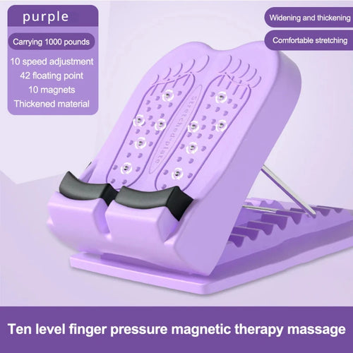 Premium Sports Calf Stretching Board - Adjustable Foot Stretcher for Runners, Dancers & Athletes - Portable Calf Massager for Pain Relief & Flexibility Training - Perfect for Home Gym, Yoga Studio & Physical Therapy
