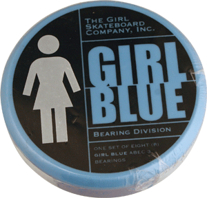 High-Speed ABEC 3 Skateboard Bearings for Girls - Blue Precision Bearings for Smooth Rolling - Perfect for Skateboarding, Longboarding & Roller Skating