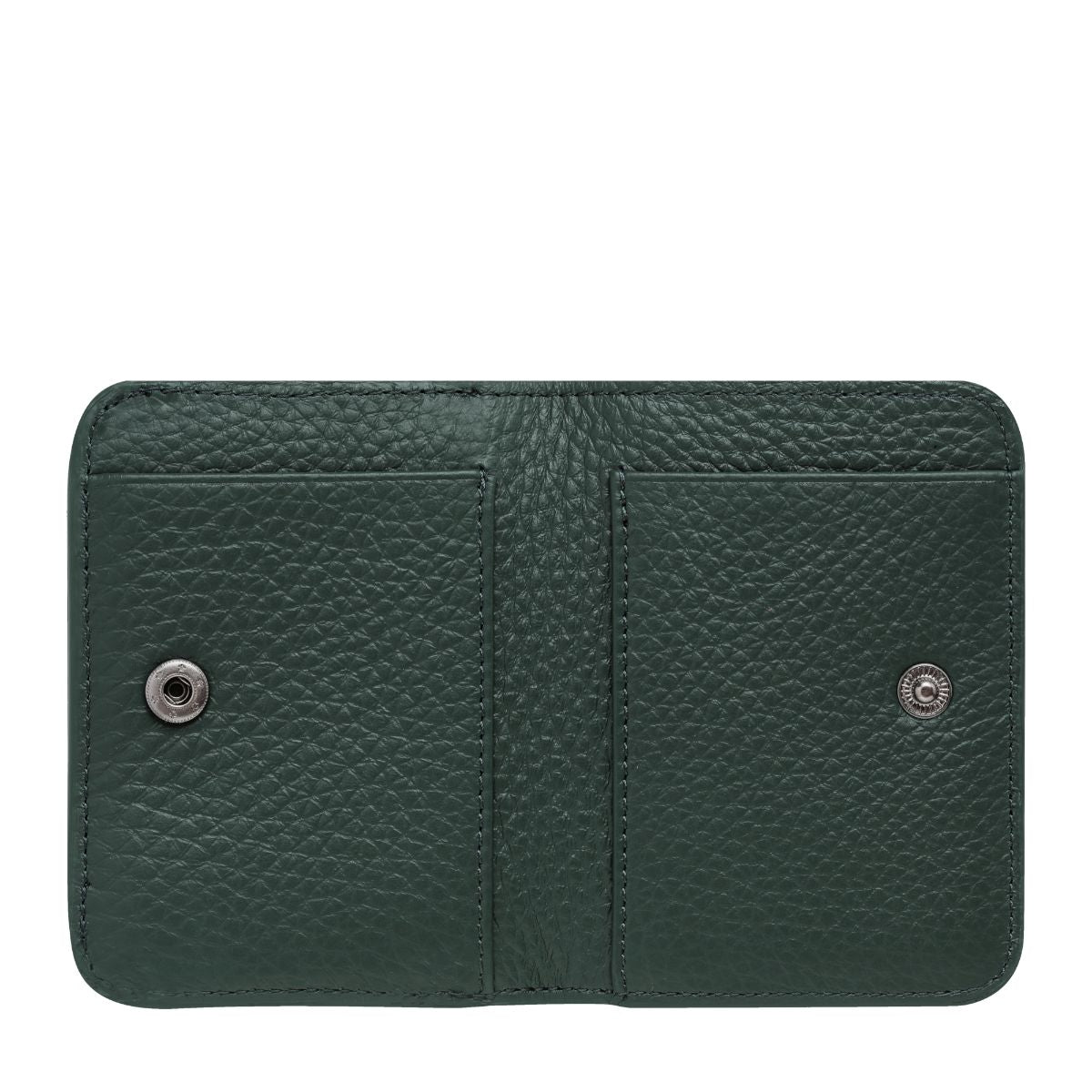 STATUS ANXIETY Miles Away Leather Card Holder Wallet - Slim RFID Blocking Minimalist Wallet for Men & Women - Perfect for Travel, Everyday Use and Gift Giving