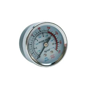 Speakman 05-1671 MO Pressure Gauge for Pressurized Tank Eyewash Stations (SE 590/507) - Essential Safety Equipment for Laboratories, Factories & Emergency Eye Wash Stations