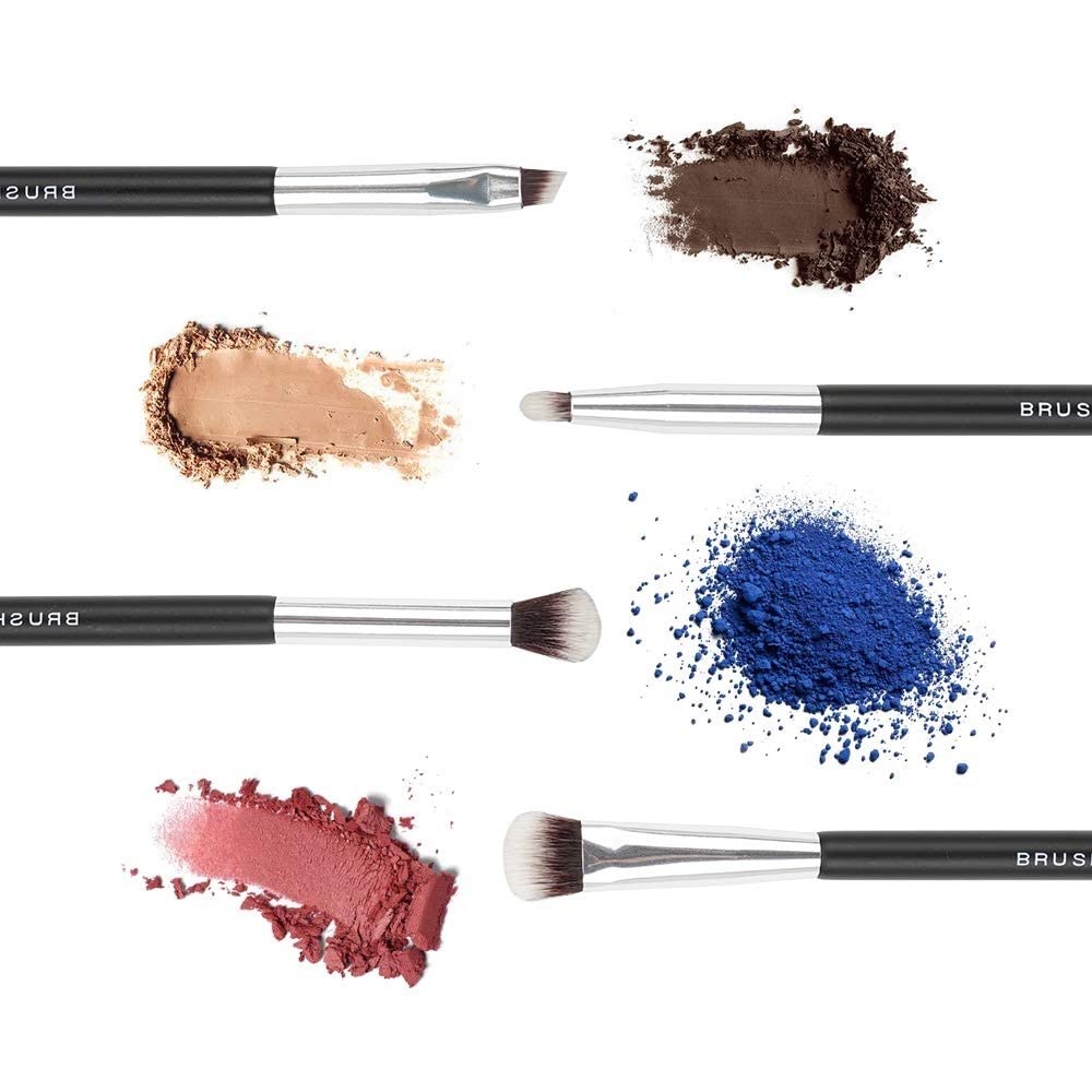 Beautiflame 5-Piece Eyeshadow Blending Pencil Brush Set - Professional Makeup Brushes for Seamless Eyeshadow Application | Perfect for Everyday Makeup & Professional Makeup Artists