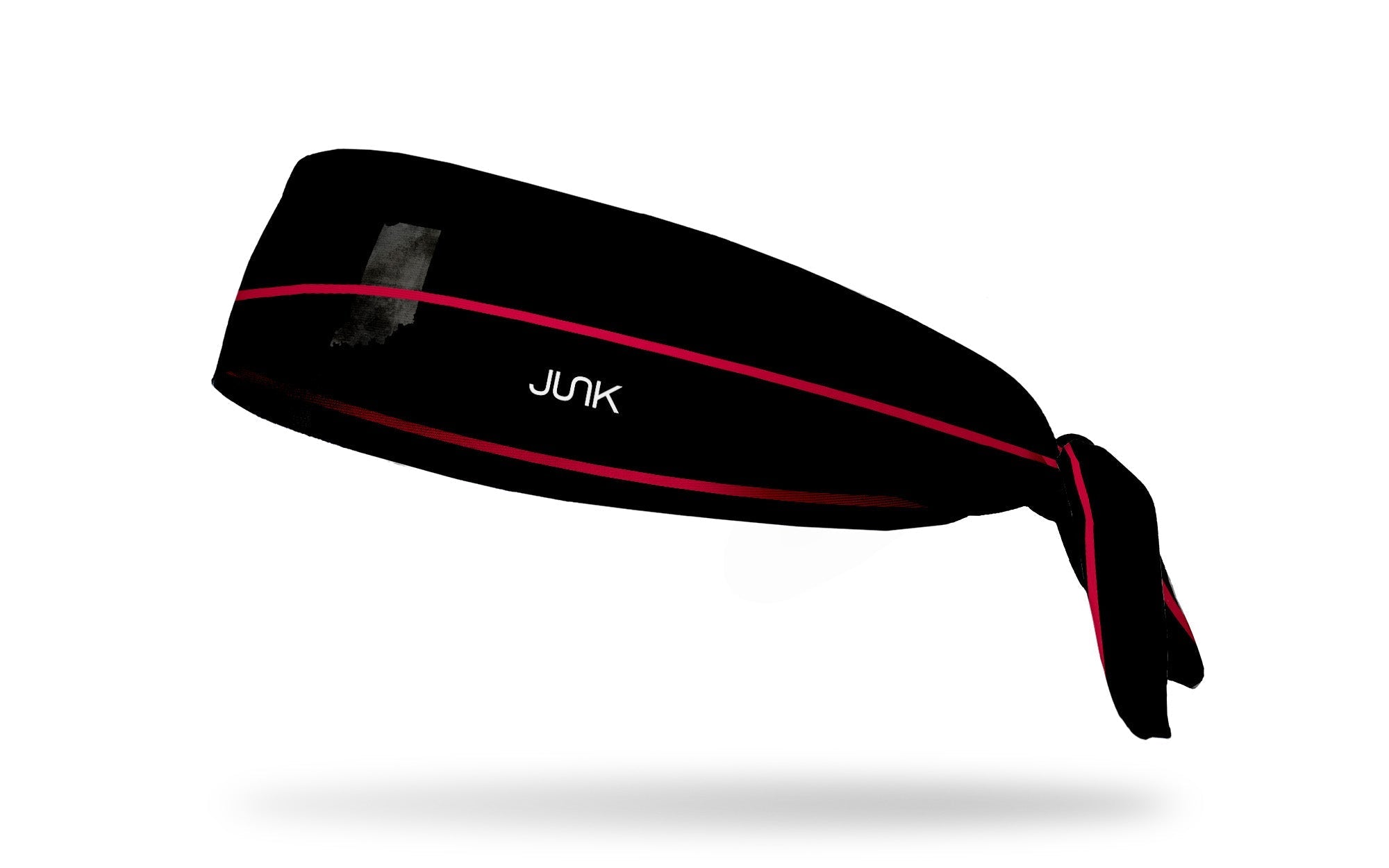 Indiana Thin Red Line Flex Tie Headband - Adjustable Elastic Head Wrap for Men & Women - Perfect for Workouts, Sports, and Everyday Use