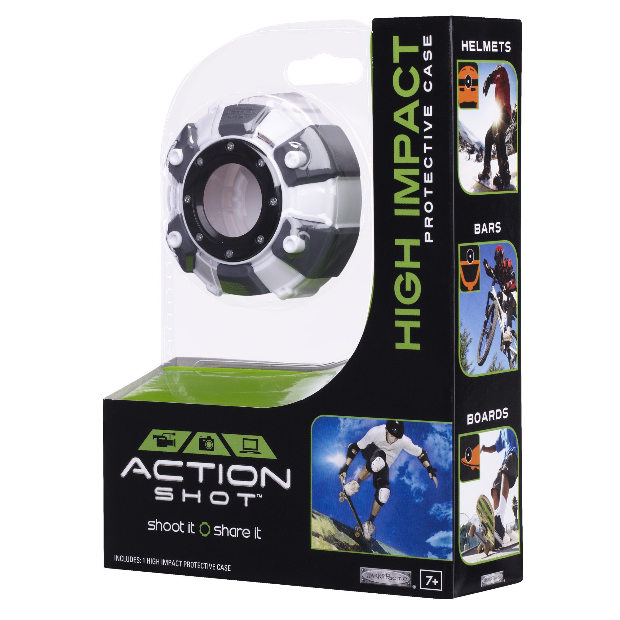 High Impact Protective Case for Action Shots - Shockproof & Durable White Phone Cover - Perfect for Outdoor Sports, Hiking & Extreme Activities