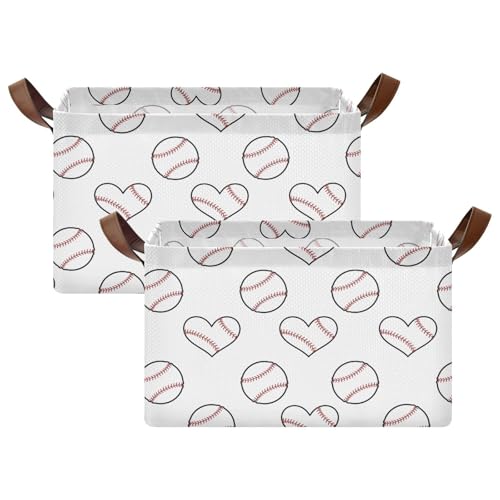 Heart Shaped Baseball