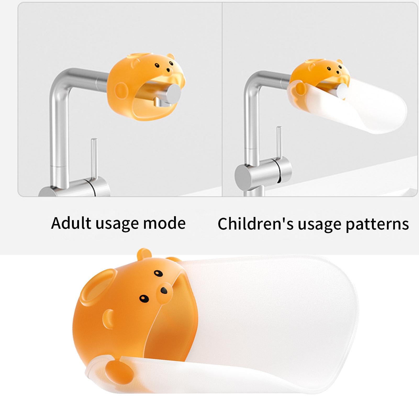 **Safety Faucet Extender for Hand Washing | Non-Slip Sink Spout Extender for Kitchen, Bathroom & School | Perfect for Kids, Elderly & Disabled Users**