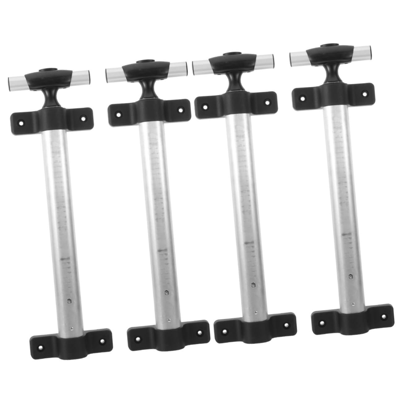 Kisangel 4-Piece Aluminum Luggage Handle Replacement Set - Durable Trolley Case Accessories for Travel Suitcases | Perfect for Business Trips, Vacations & Airport Use