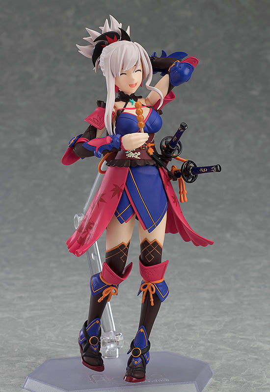 Figma #437 Saber Miyamoto Musashi Fate/Grand Order Action Figure - Anime Collectible for Display & Cosplay