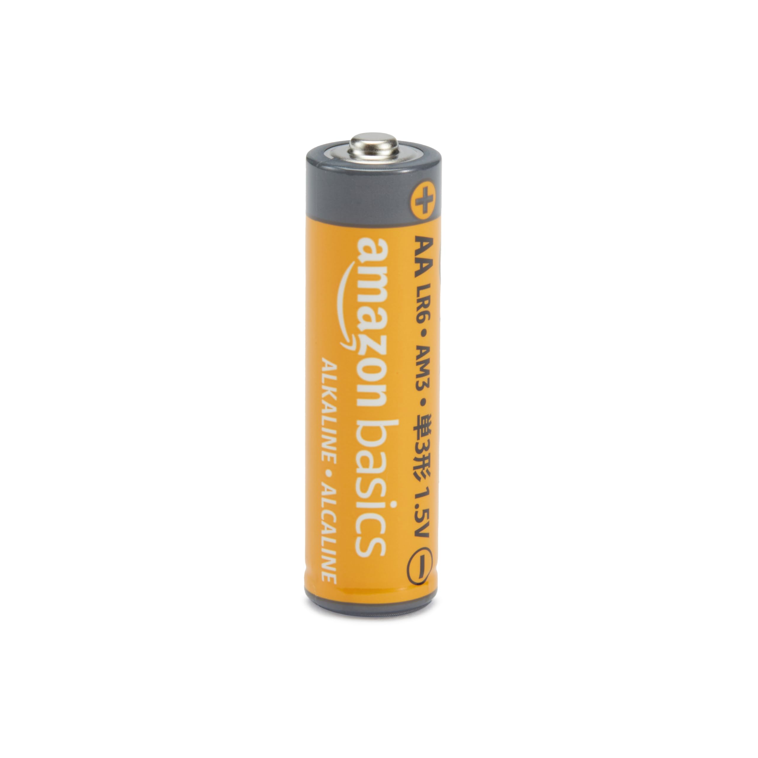 Amazon Basics 20-Pack AA Alkaline High-Performance Batteries - 1.5 Volt Long-Lasting Power with 10-Year Shelf Life - Perfect for Toys, Remote Controls, Flashlights & Emergency Kits