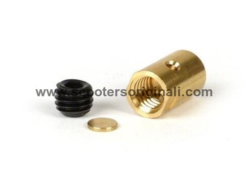 Lambretta Brass Cable Trunnion - Long Inner Gear Cable for BGM PRO Scooters - Durable Motorcycle Gear Shift Cable Replacement for Smooth Riding