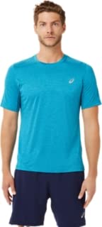 ASICS Men's Short Sleeve Performance Running Shirt - Moisture Wicking & Breathable Athletic Top for Jogging, Gym & Outdoor Workouts