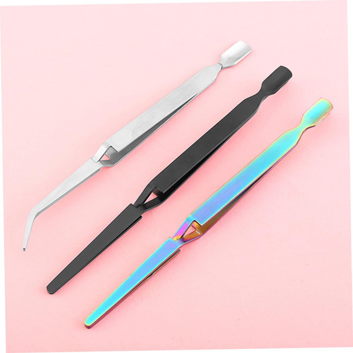 Mikinona Electric Nail Art Tweezers Set - Professional Nail Clippers & Pinchers for Women - Perfect for Salon, Home Manicure & DIY Nail Designs