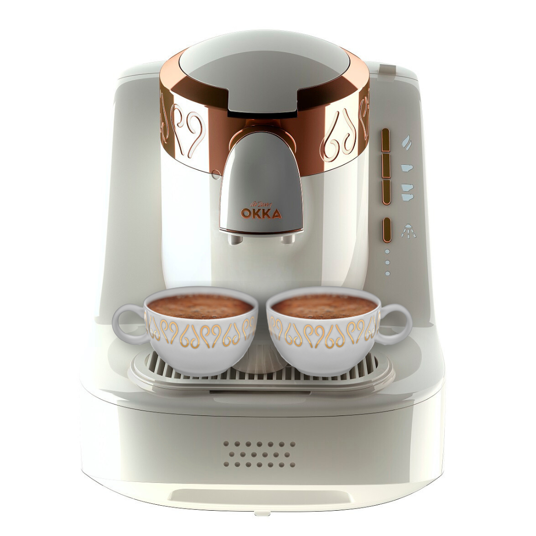 Arzum Okka Automatic Turkish Coffee Maker - 120V Electric Coffee Machine for Authentic Turkish Coffee at Home, Office, or Restaurant