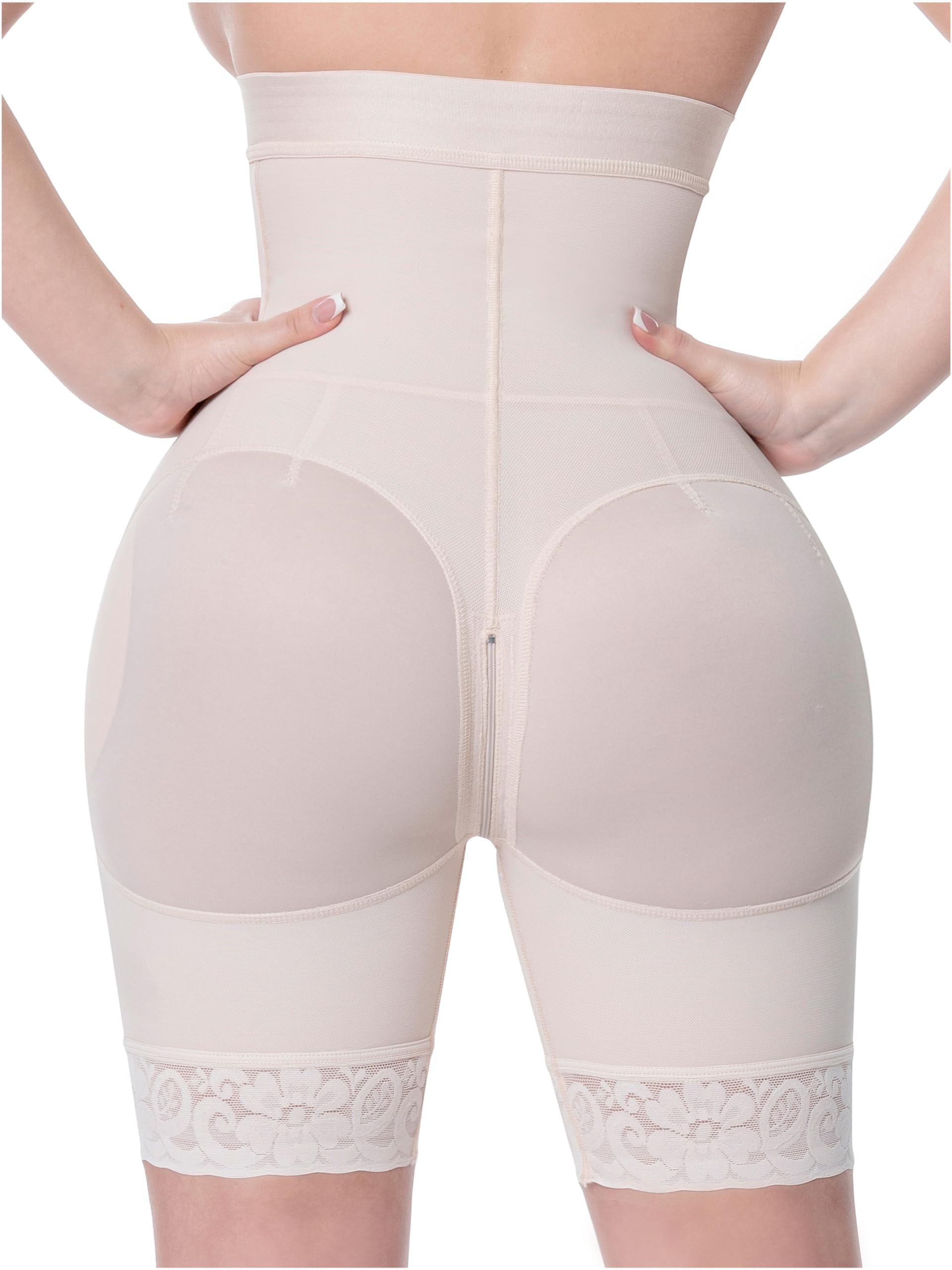 Sonryse High Waisted Butt Lifting Shaper Shorts for Women - Tummy Control Shapewear, Colombian Fajas - Perfect for Workout, Body Shaping & Everyday Wear