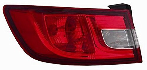2012-2016 Car Rear Left Exterior Light - LED Brake Tail Light Replacement for Improved Night Driving Safety | Perfect for Sedans, SUVs, and Trucks