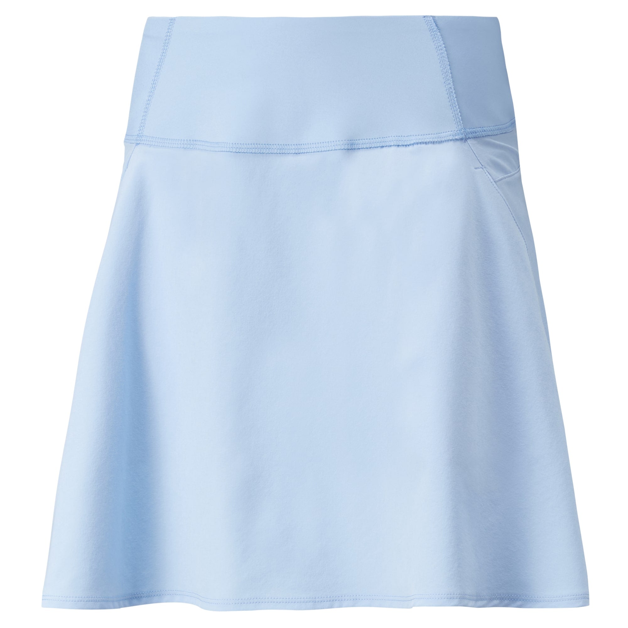 PWRSHAPE Women's Solid Woven Golf Skirt - Comfortable Stretch Athletic Skirt for Golf, Tennis & Casual Wear