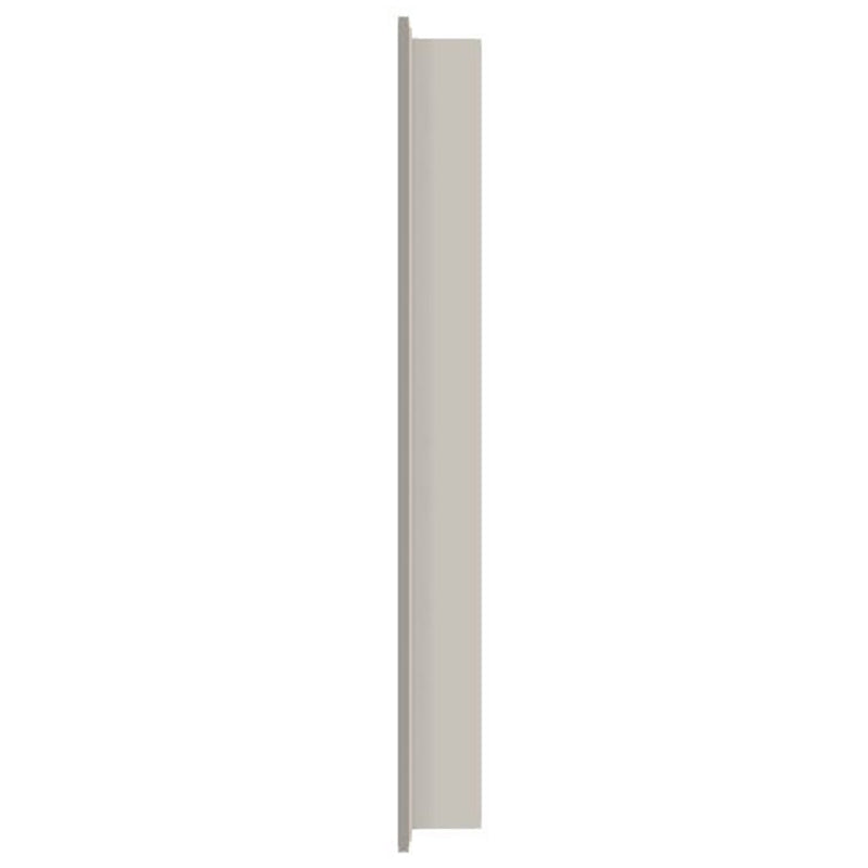 Ketcham 131 Euroline Series Single Door Medicine Cabinet - Flush Mounted Bathroom Mirror with Storage - Perfect for Small Bathrooms & Vanities
