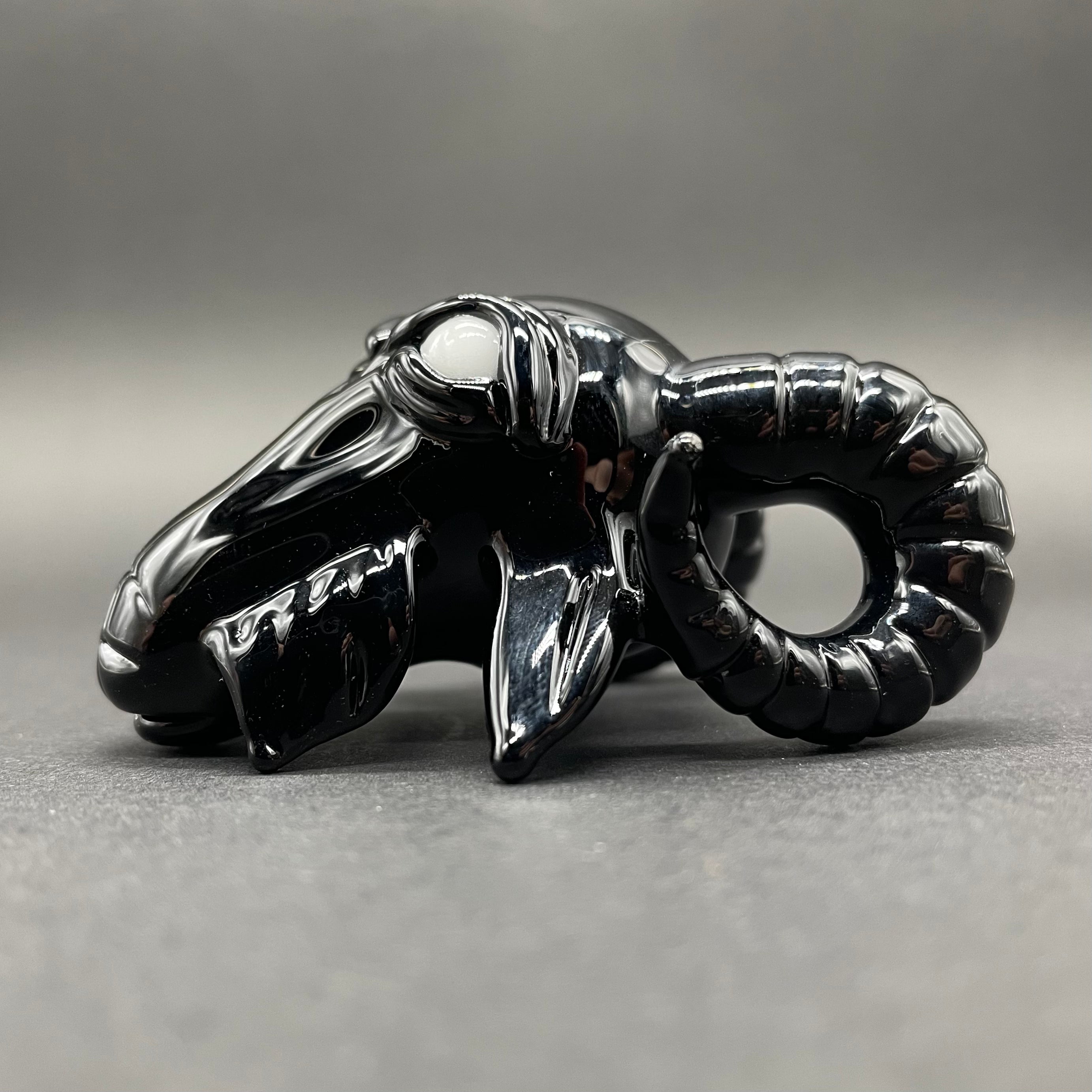 Black Philip Pendant Necklace - Gothic Horror Movie Inspired Jewelry for Fans of The Witch & Occult Fashion | Perfect for Halloween Costumes, Cosplay & Dark Aesthetic Outfits