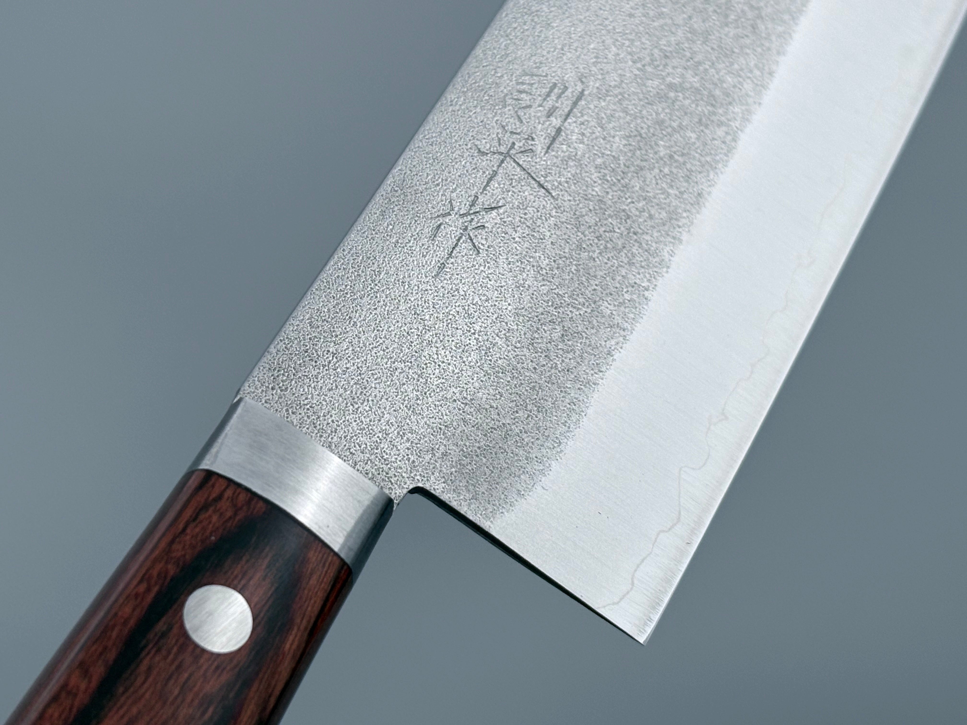 Masutani V1 Nakiri Japanese Vegetable Knife - High Carbon Stainless Steel Blade for Precise Chopping, Slicing, and Dicing - Perfect for Home Chefs and Professional Kitchens