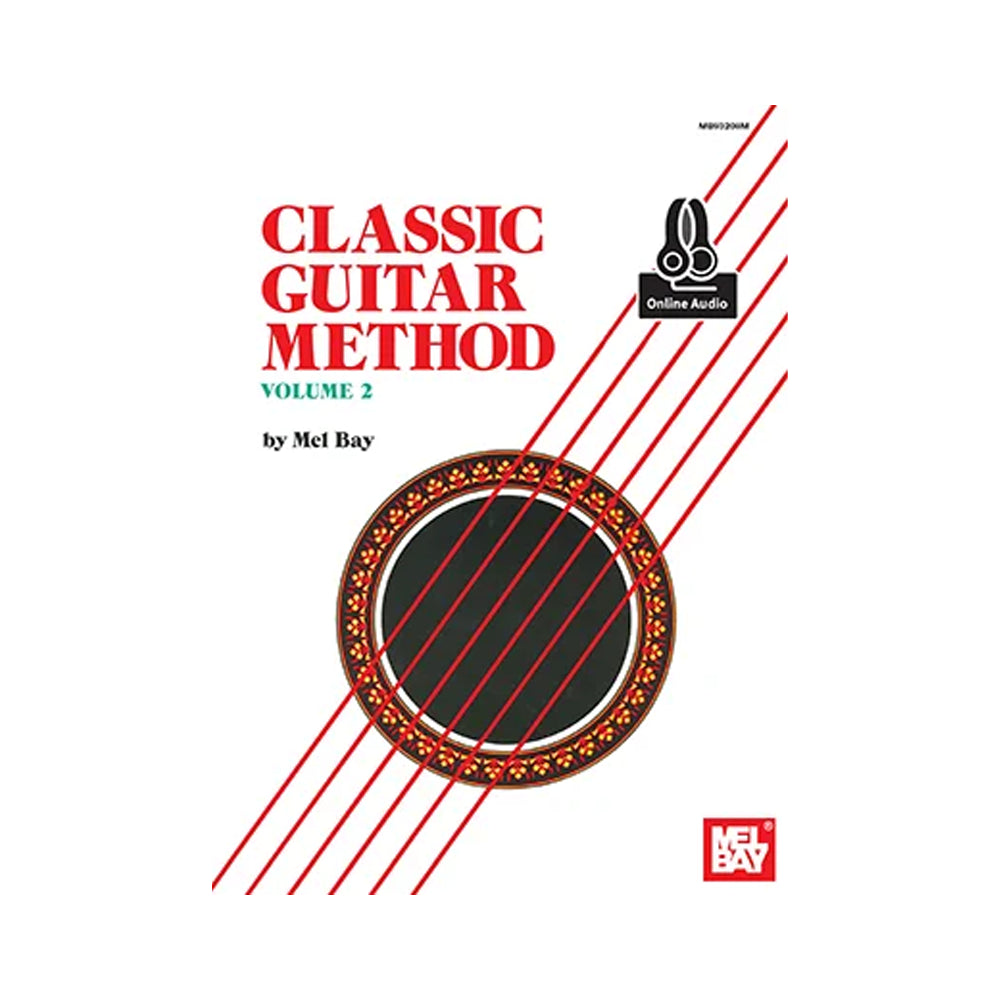 Classic Guitar Method Volume 2 - Intermediate Guitar Lessons Book for Acoustic & Electric Guitar Players | Perfect for Home Practice, Music Classes & Self-Study