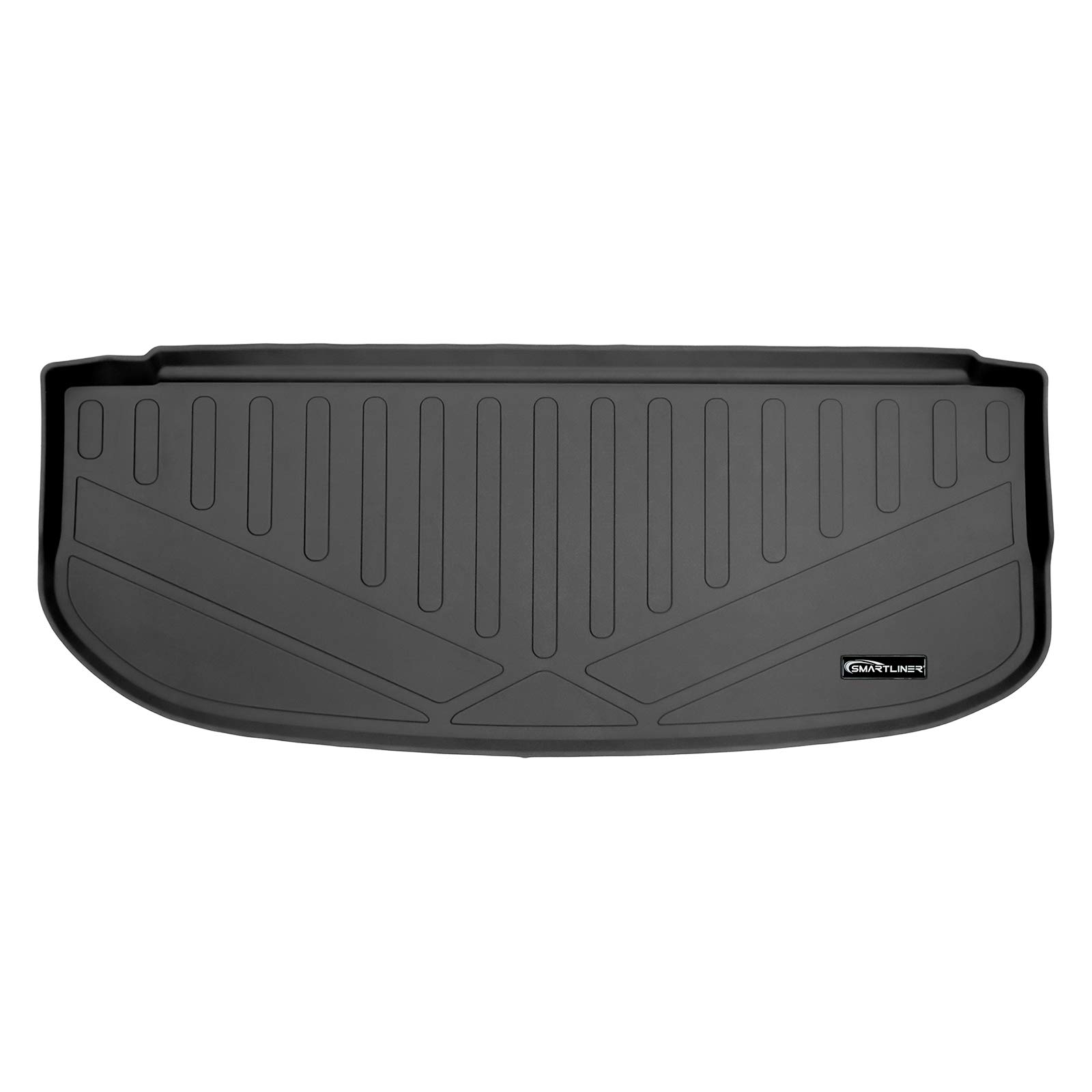 SMARTLINER All-Weather Custom Cargo Trunk Liner Floor Mat for 2020-2025 Hyundai Palisade (3rd Row) - Durable Black Rubber Protection | Perfect for Road Trips, Grocery Hauling & Pet Transport