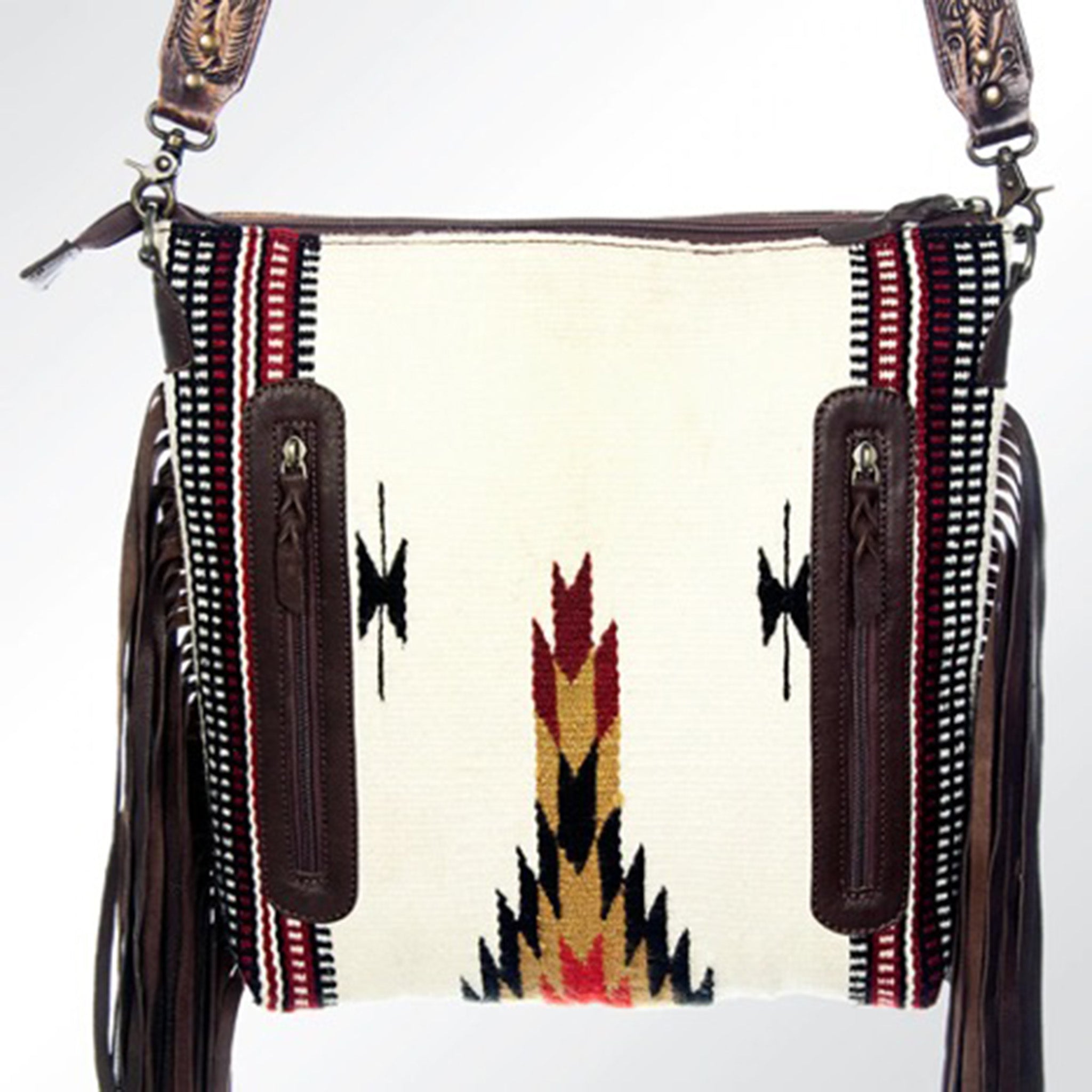 American Darling Conceal Carry Blanket Fringe Purse - Stylish & Functional Crossbody Bag for Women | Perfect for Travel, Shopping & Everyday Use