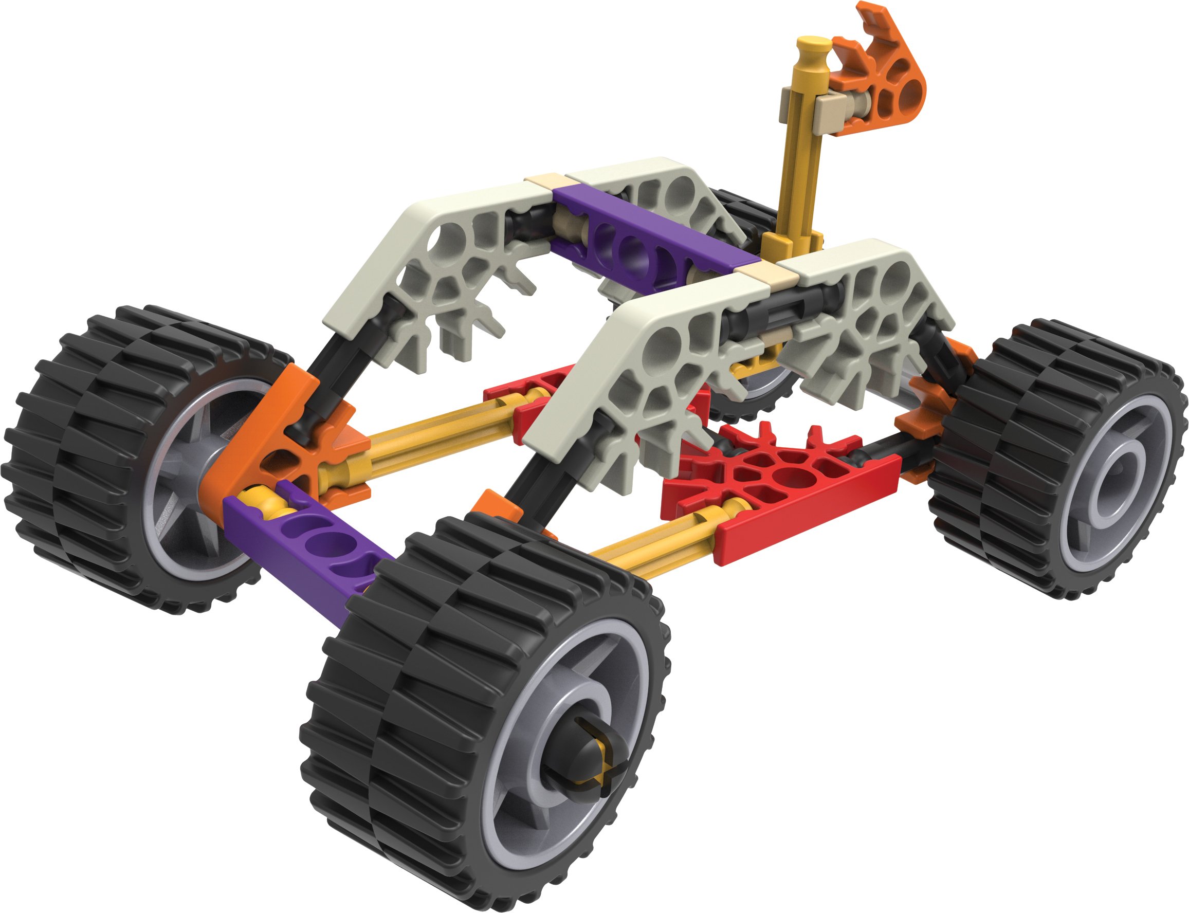 K'Nex Imagine 45510 10 Model Fast Vehicles Building Set - 96 Piece STEM Construction Toy for Kids Ages 5+ | Sensory Play, Educational Learning Kit for Boys & Girls | Perfect for Home, Classroom & Creative Playtime